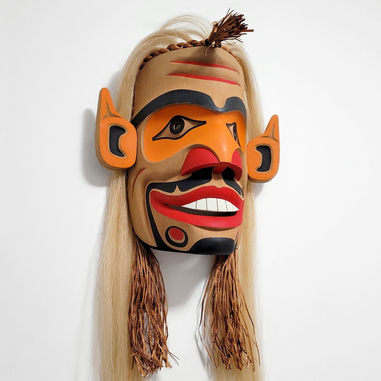 Wild Man of the Woods Mask by Nuu-chah-nulth artist Wilson "Buddy" George