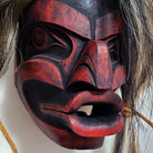 Wild Woman of the Woods Mask by Kwakwaka'wakw carver Aubrey Johnston