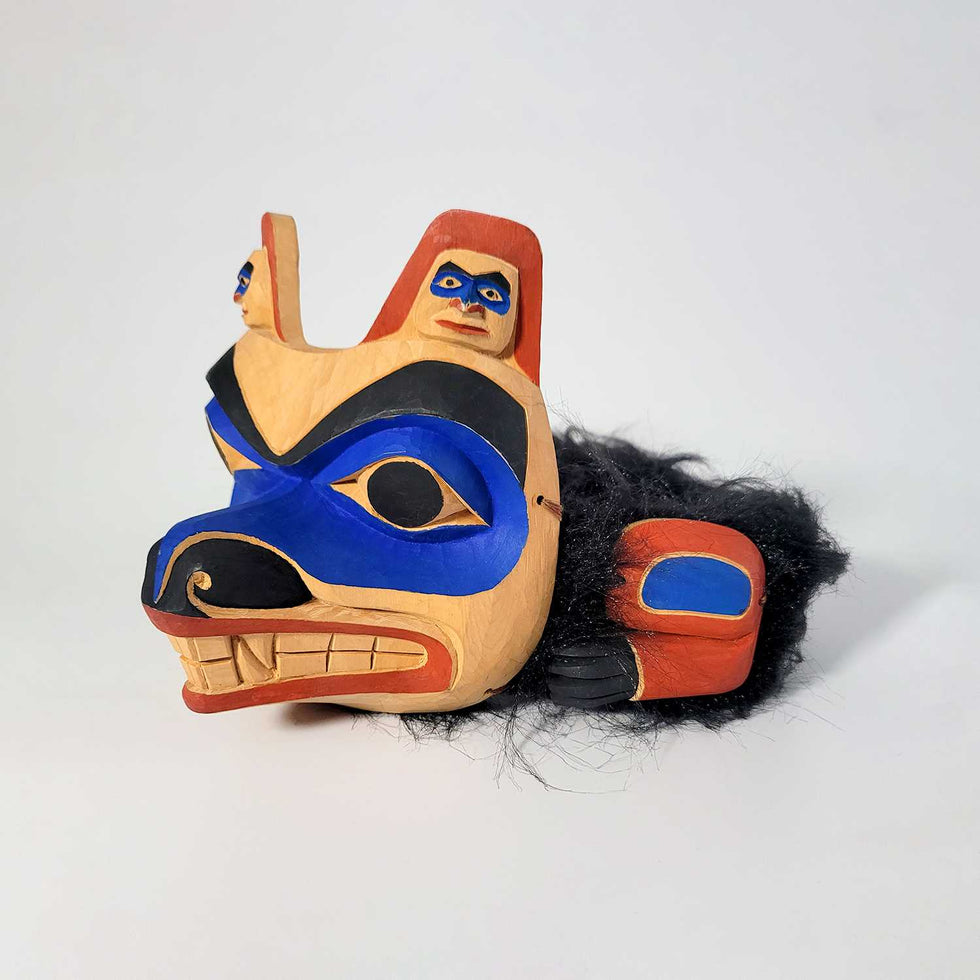 Frontlets Meaning Wolf Frontlet by Henry Robertson, Haisla – Spirits of the West Coast ...