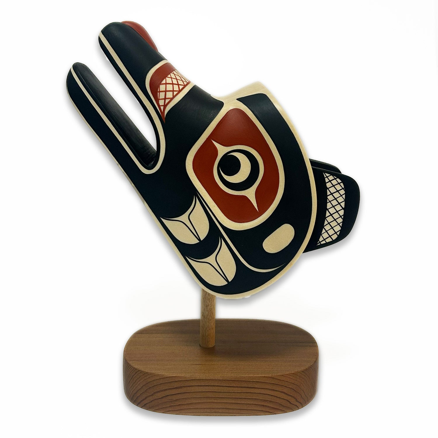 ネイティブカナディアンの面　ウッドカービング Native Wood Carvings | Spirits of the West Coast Art Gallery