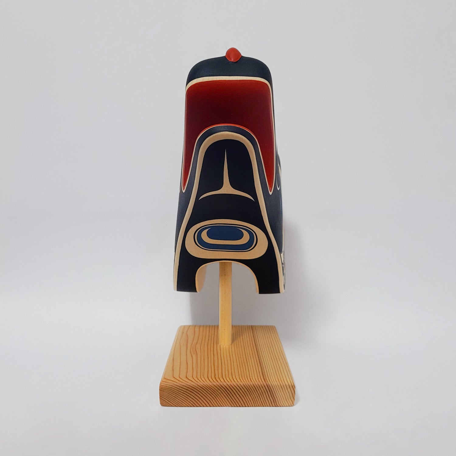 Wolf Maskette by Kwakwaka'wakw artist Rod Smith