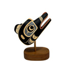 Wolf maskette by Kwakwaka'wakw artist Rod Smith