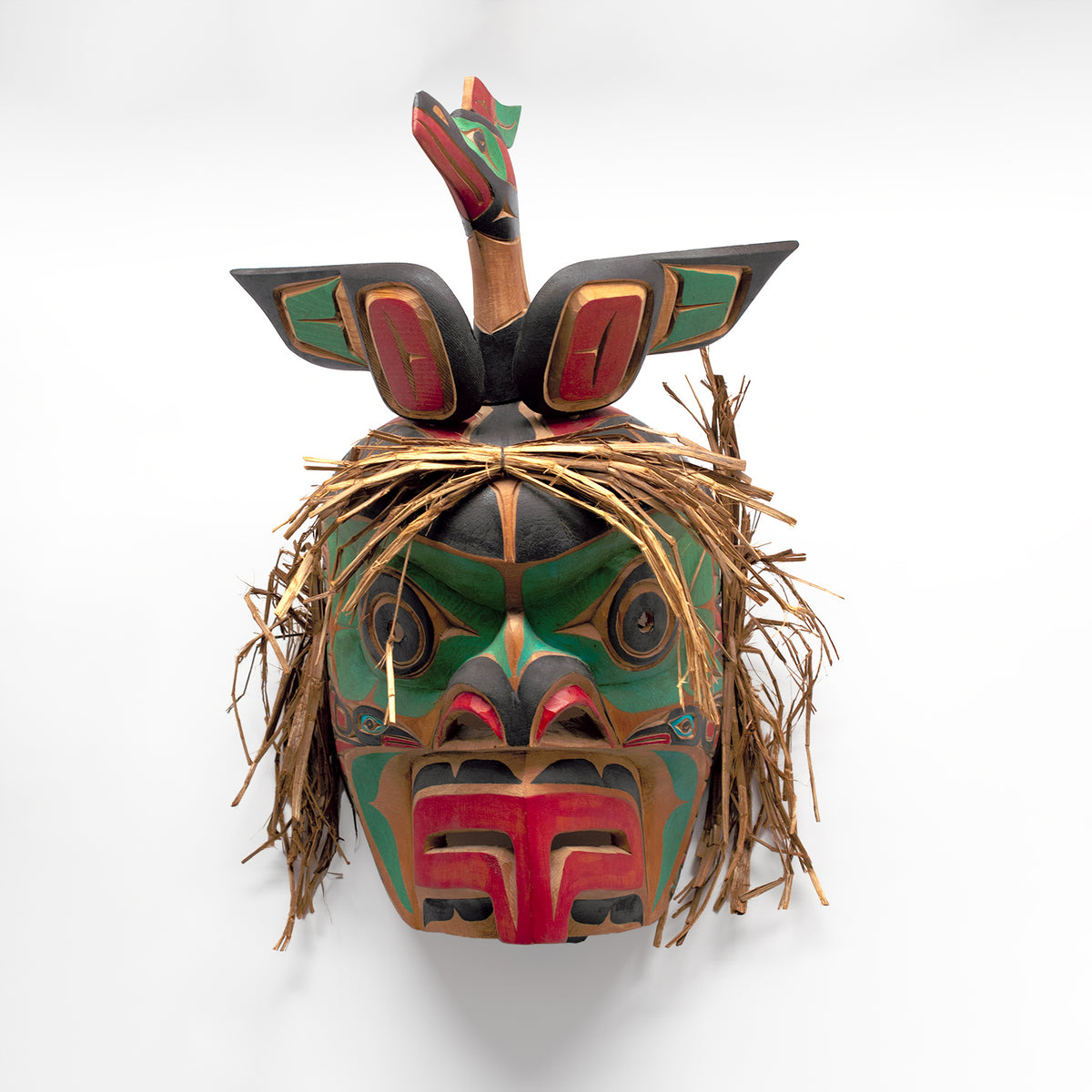 Wren Mask by Kwakwaka'wakw artist Jimmy Joseph