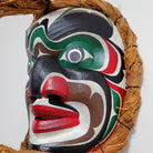 Native Warrior Mask by Kwakwaka'wakw artist Talon George