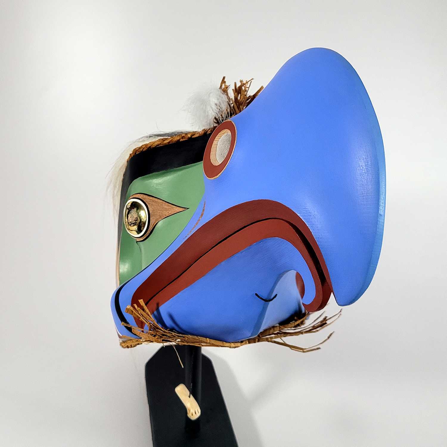 Kolus Mask by Kwakwaka'wakw artist Spence Shaw