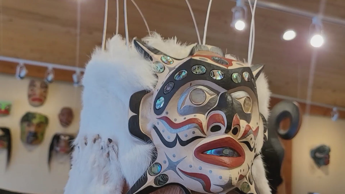 Star Frontlet & Headdress by Kwakwaka'wakw artist Junior Henderson ...