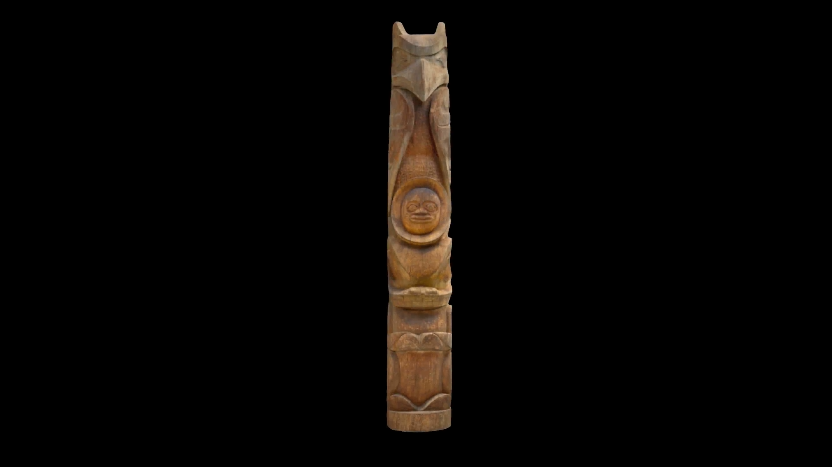 Olympics Totem Pole by Coast Salish artist Richard Krentz