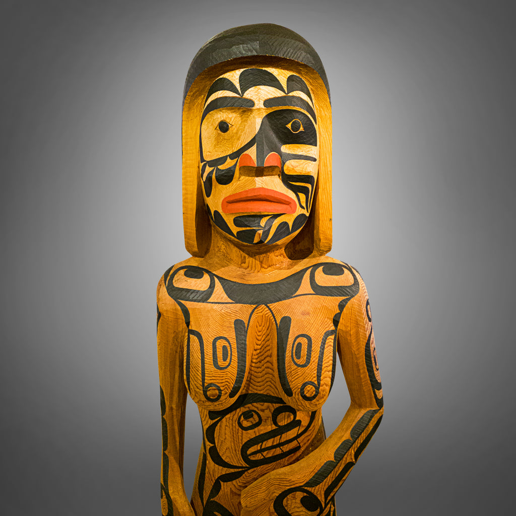 Ridicule Totem Pole by Kwagul Master Carver Calvin Hunt