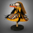 Raven Woven Cedar Hat by Kwagul Master Carver Calvin Hunt