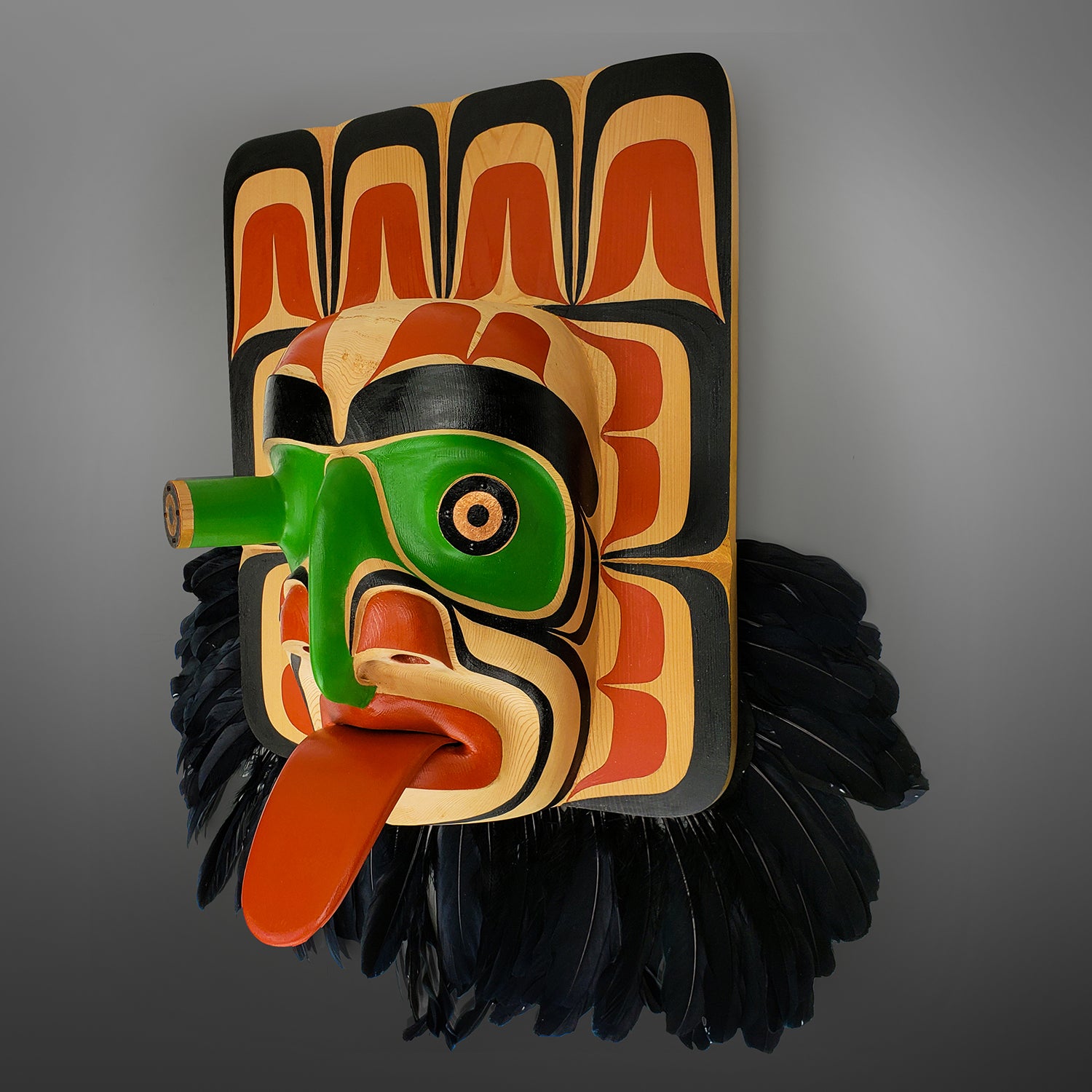 Sea Eagle Mask by First Nations carver Karver Everson