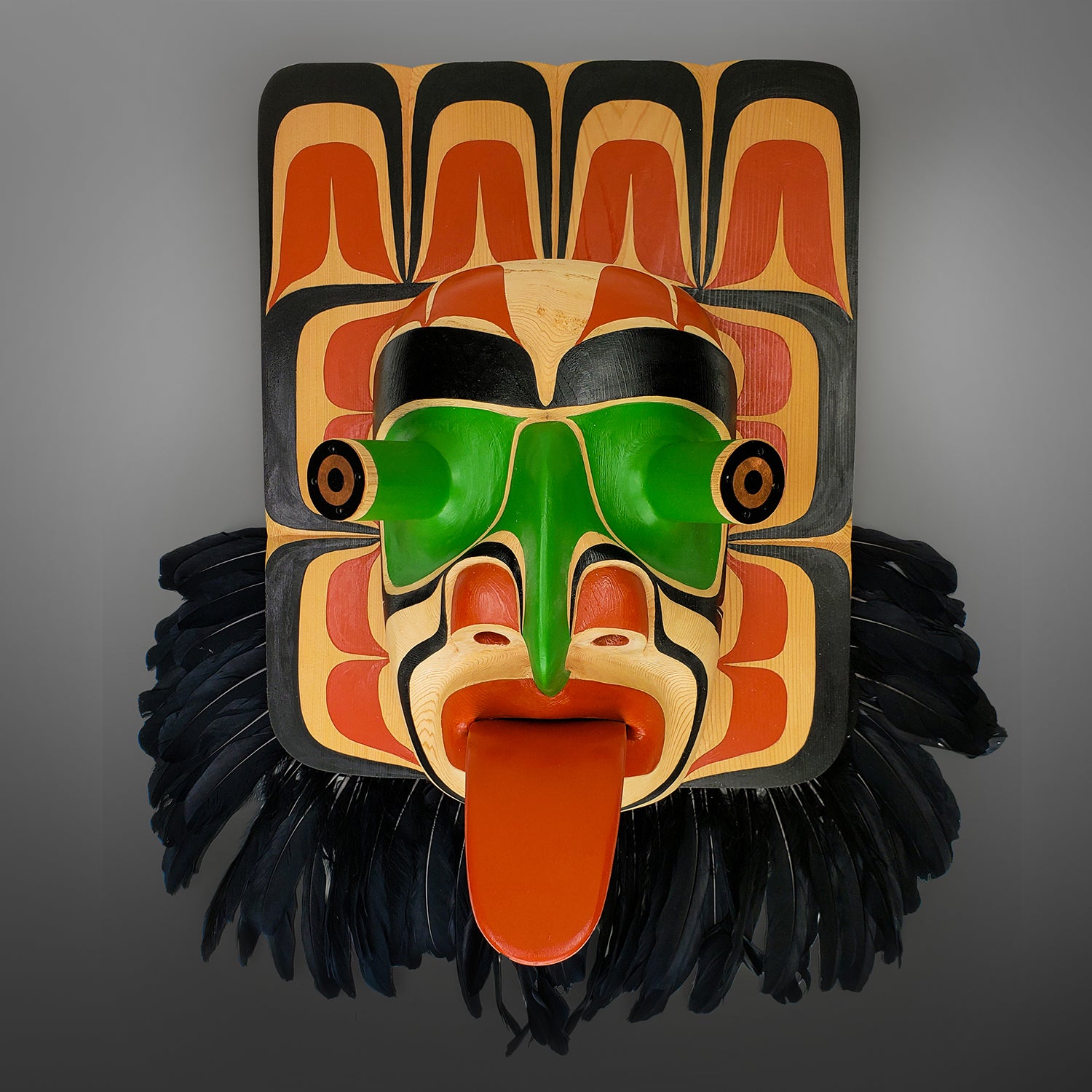 Sea Eagle Mask by First Nations carver Karver Everson