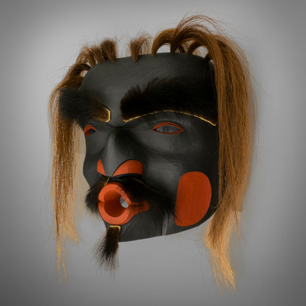 Tsonoqua Mask by Kwakwaka'wakw Master Carver Calvin Hunt