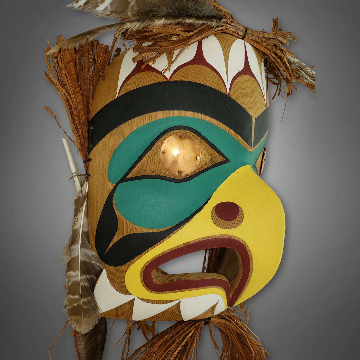 Eagle Mask by Nuu-chah-nulth carver Patrick Amos