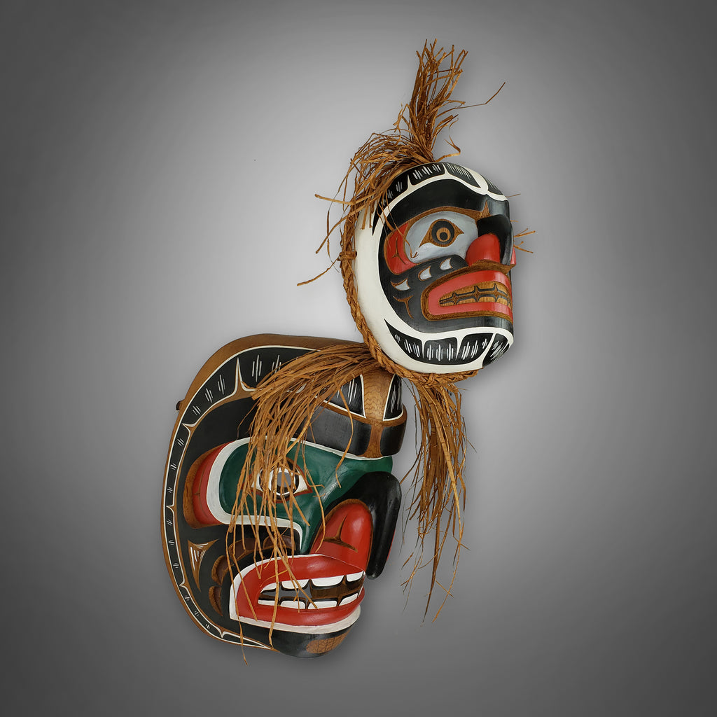 First Nations Moon Mask by Kwakwaka'wakw artist Johnathan Henderson