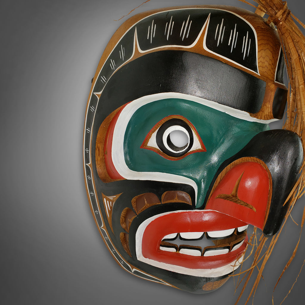 First Nations Moon Mask by Kwakwaka'wakw artist Johnathan Henderson