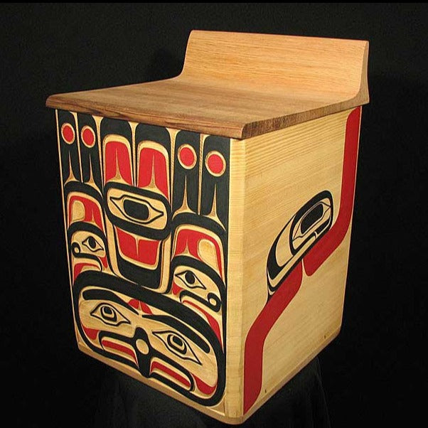 Whale and Thunderbird Bentwood Box