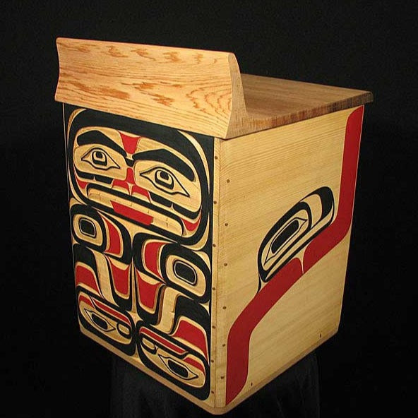 Whale and Thunderbird Bentwood Box