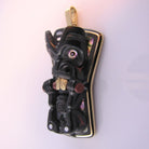 Argillite Beaver Copper Pendant