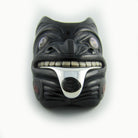 Argillite Haida Grizzly Bear Mask Pendant by Darrell White