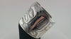 Silver Carved and Hammered Bracelet by Haida artist Derek White