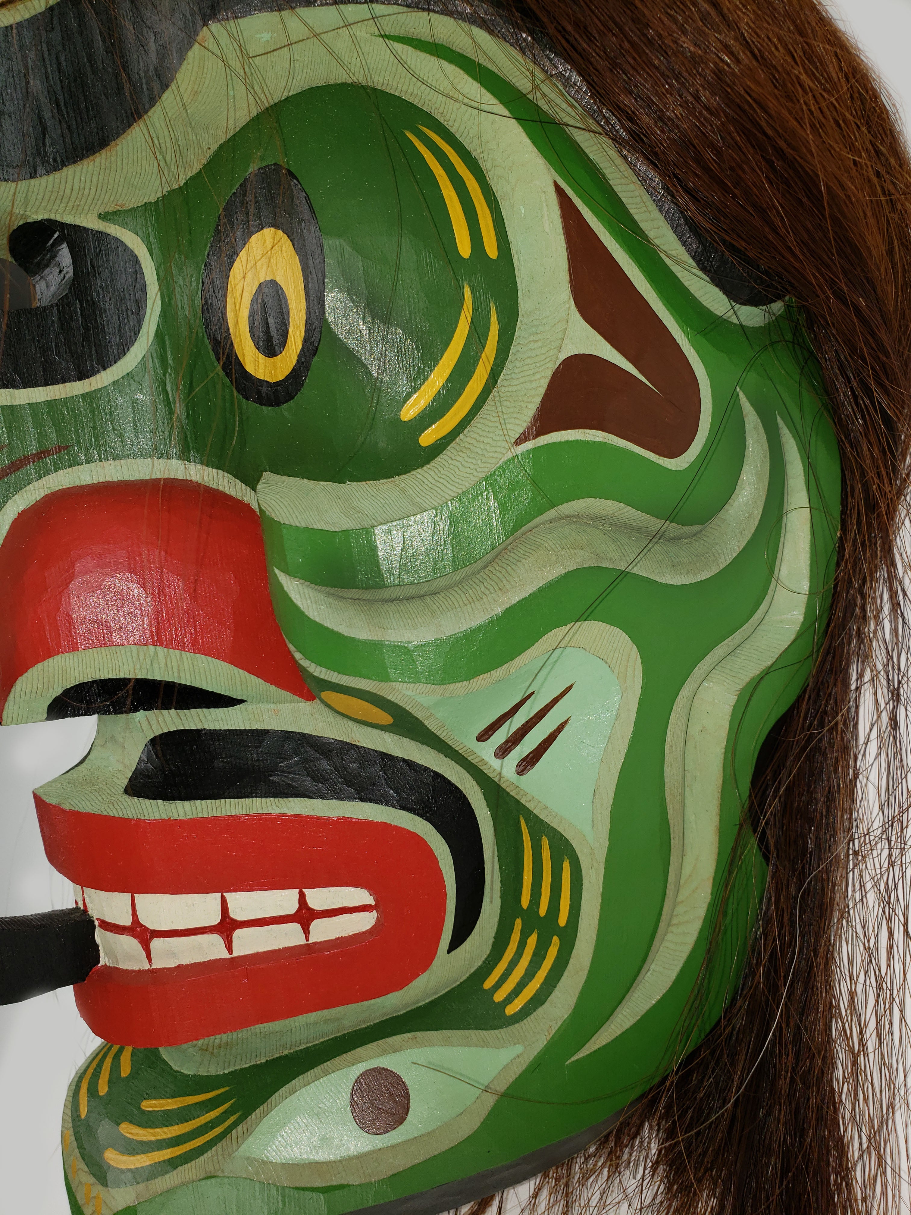 Wild Man of the Woods Mask by Kwakwaka'wakw carver Johnathan Henderson