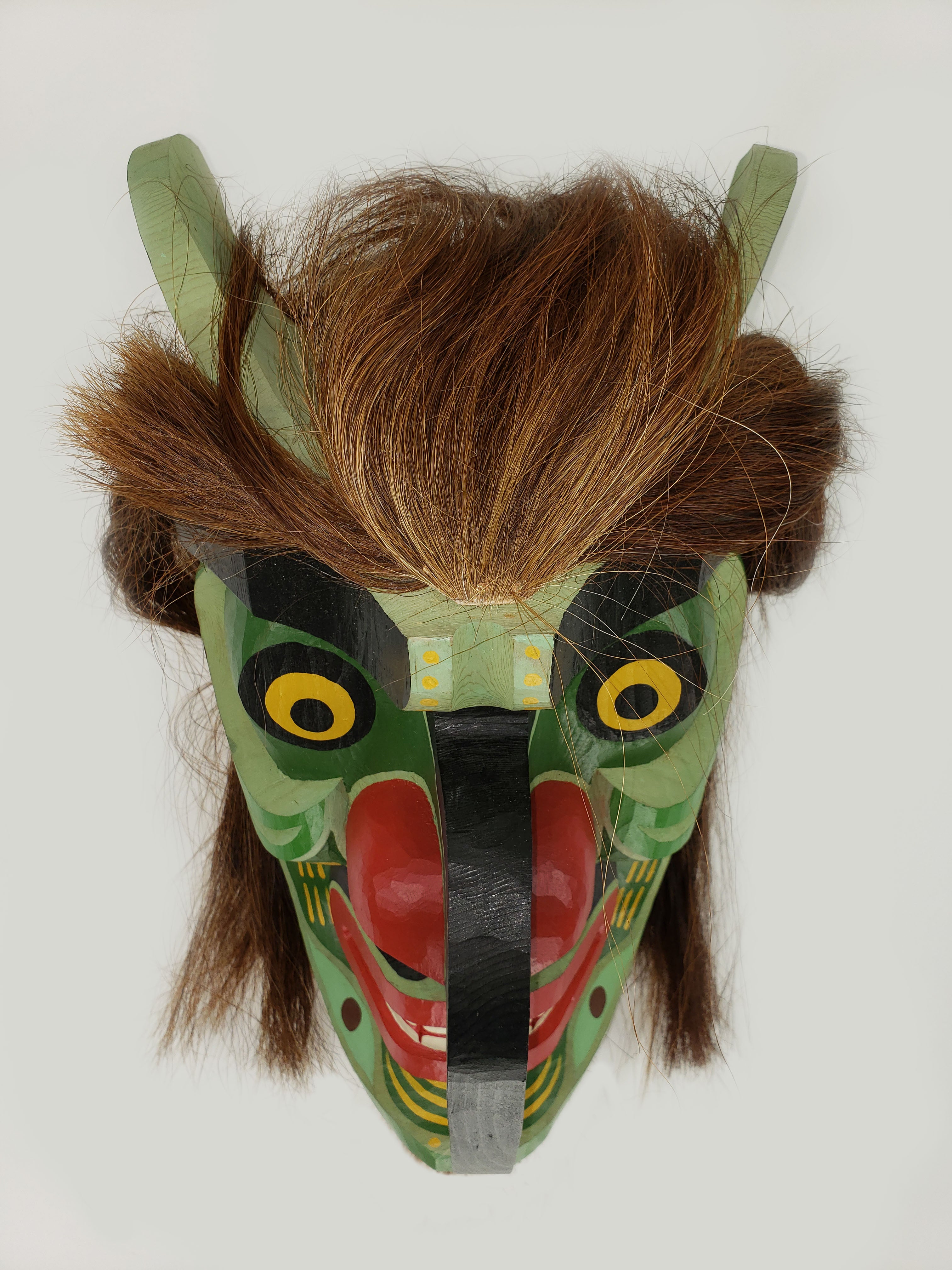Bukwas/Wild Man of the Woods Mask by Kwakwaka'wakw artist Johnathan ...