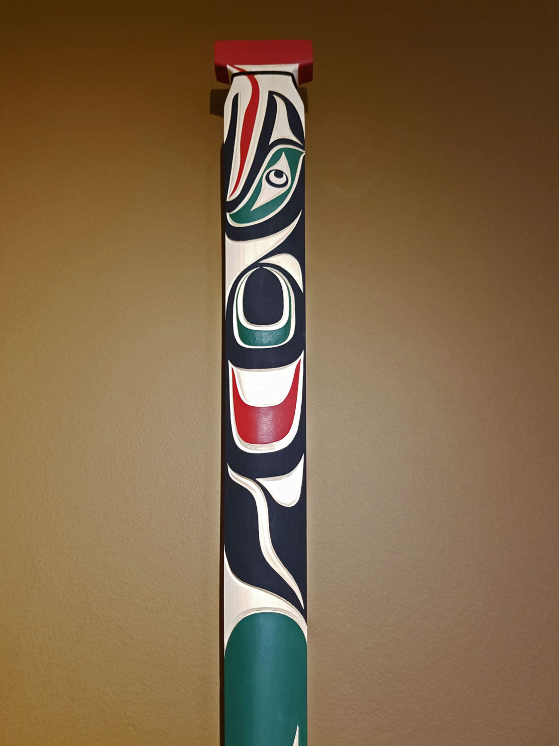 Cedar Bear Paddle by Kwakiutl carver Trevor Hunt