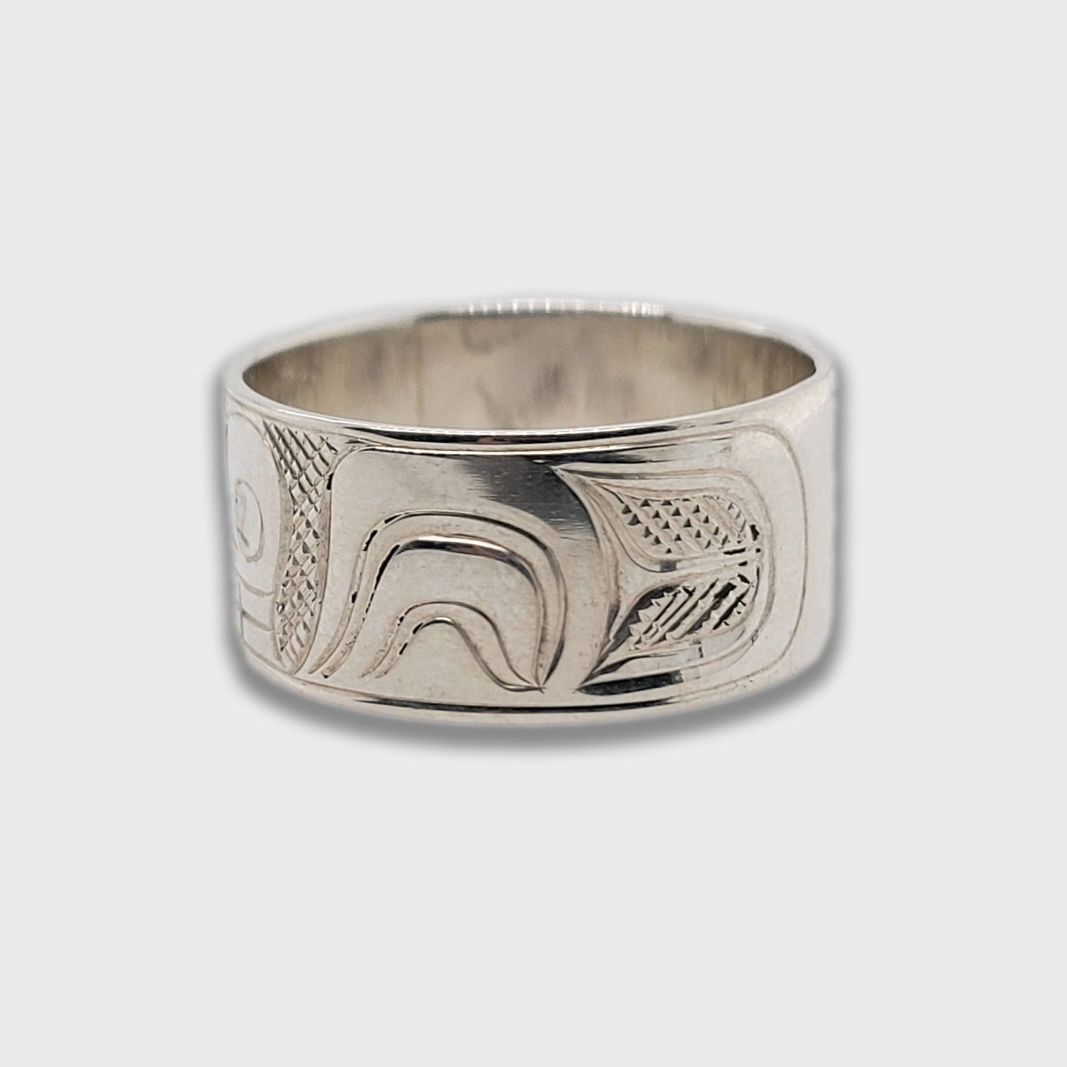 Silver Bear Band by Kwakwaka'wakw artist Chris Cook