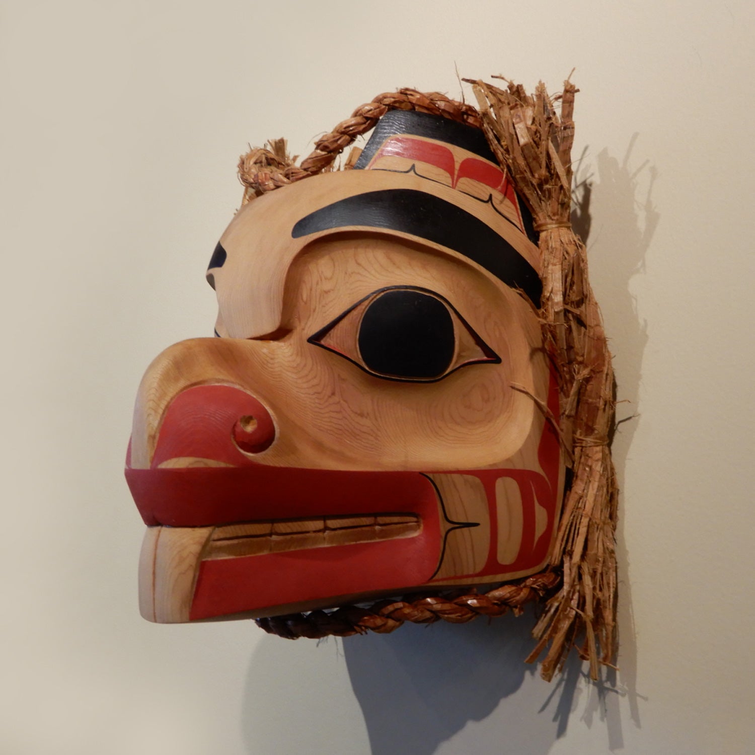 First Nations Beaver Mask by Haida carver Reg Davidson