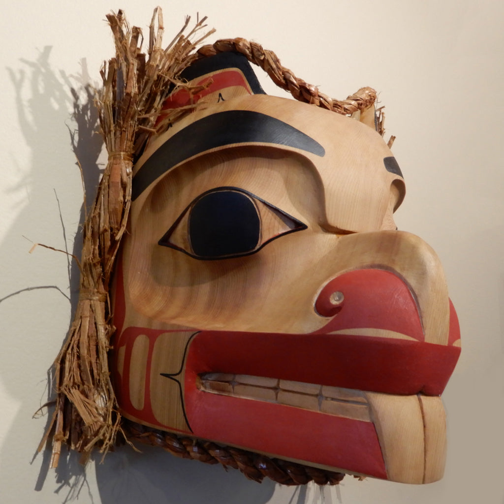 First Nations Beaver Mask by Haida carver Reg Davidson