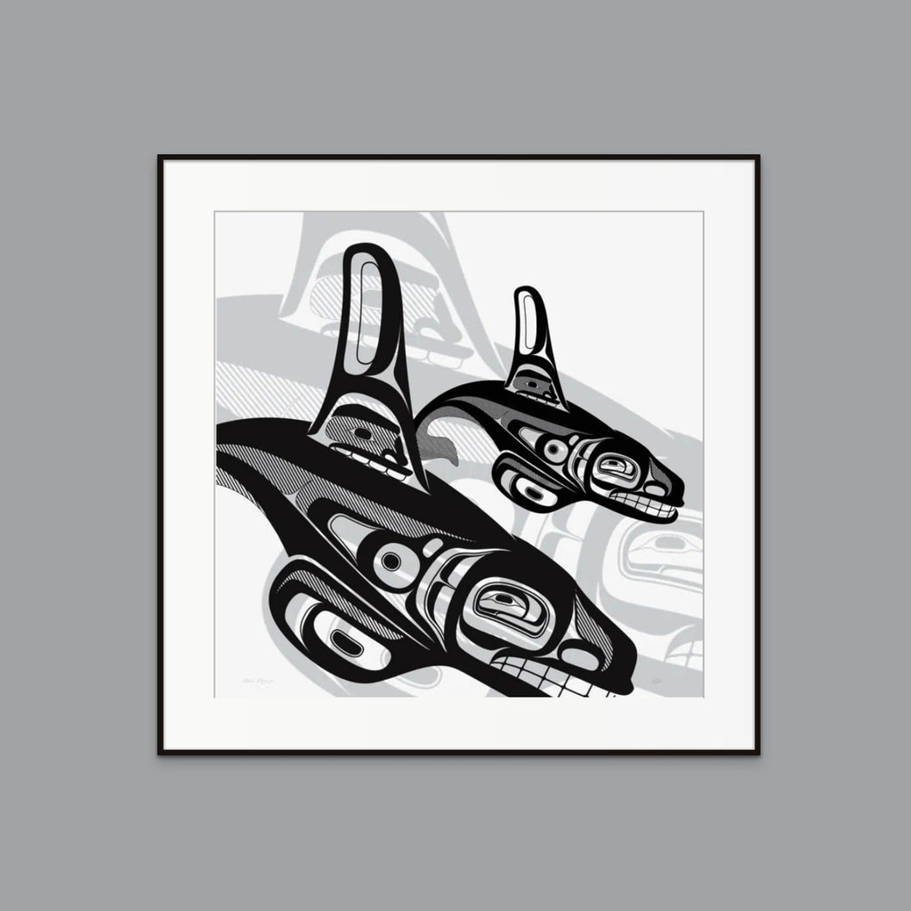 Brothers Limited Edition Print by Tahltan artist Alano Edzerza