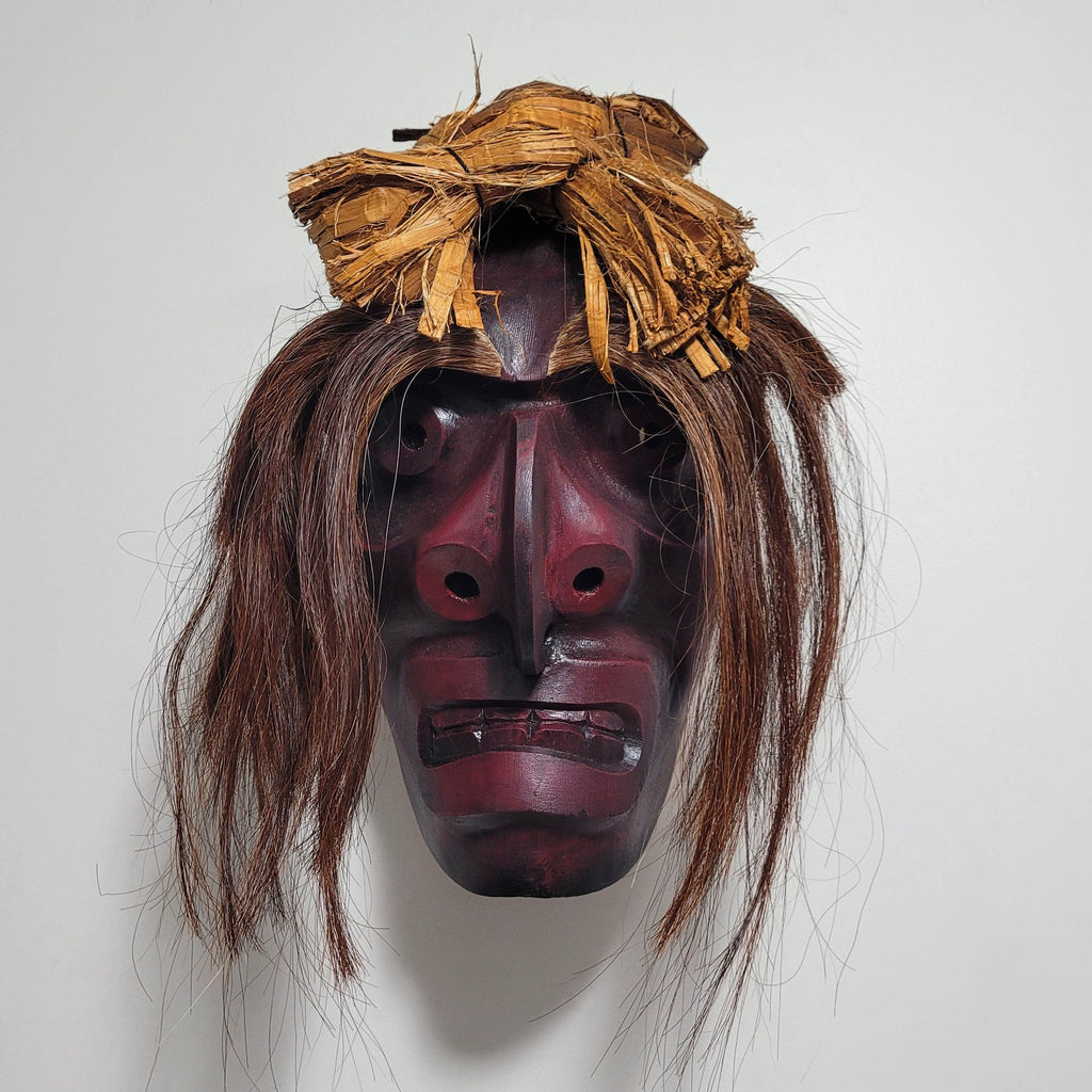 Wild Man of the Woods or Bukwas Mask by Kwakwaka'wakw artist Talon George