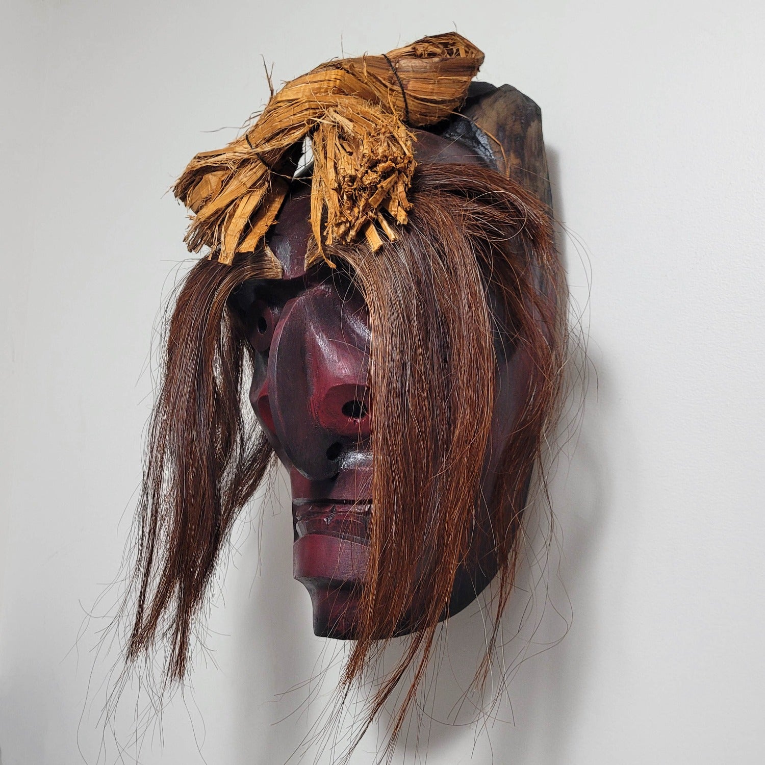 Wild Man of the Woods or Bukwas Mask by Kwakwaka'wakw artist Talon George