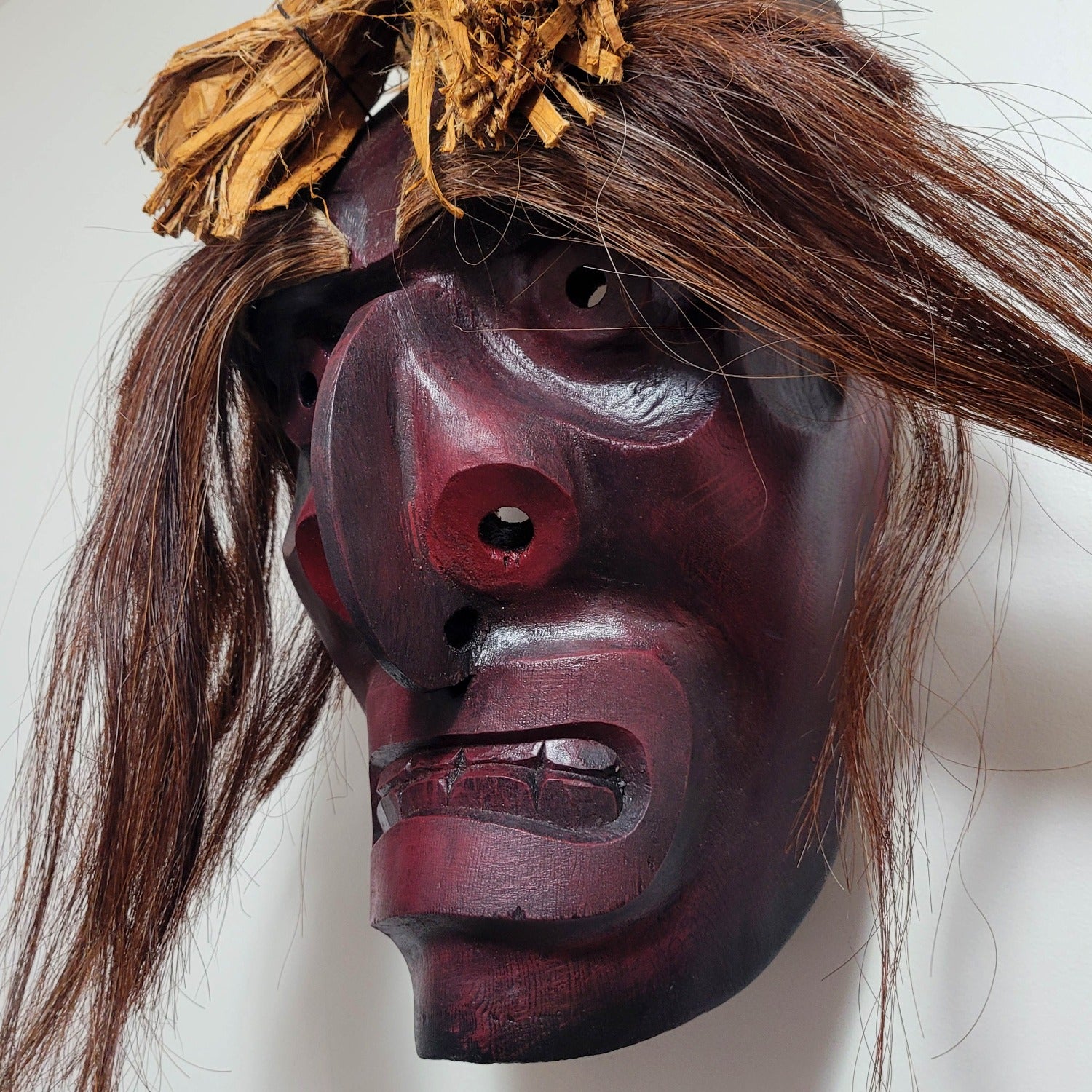 Bukwas or Wild Man of the Woods Mask – Spirits of the West Coast Art ...