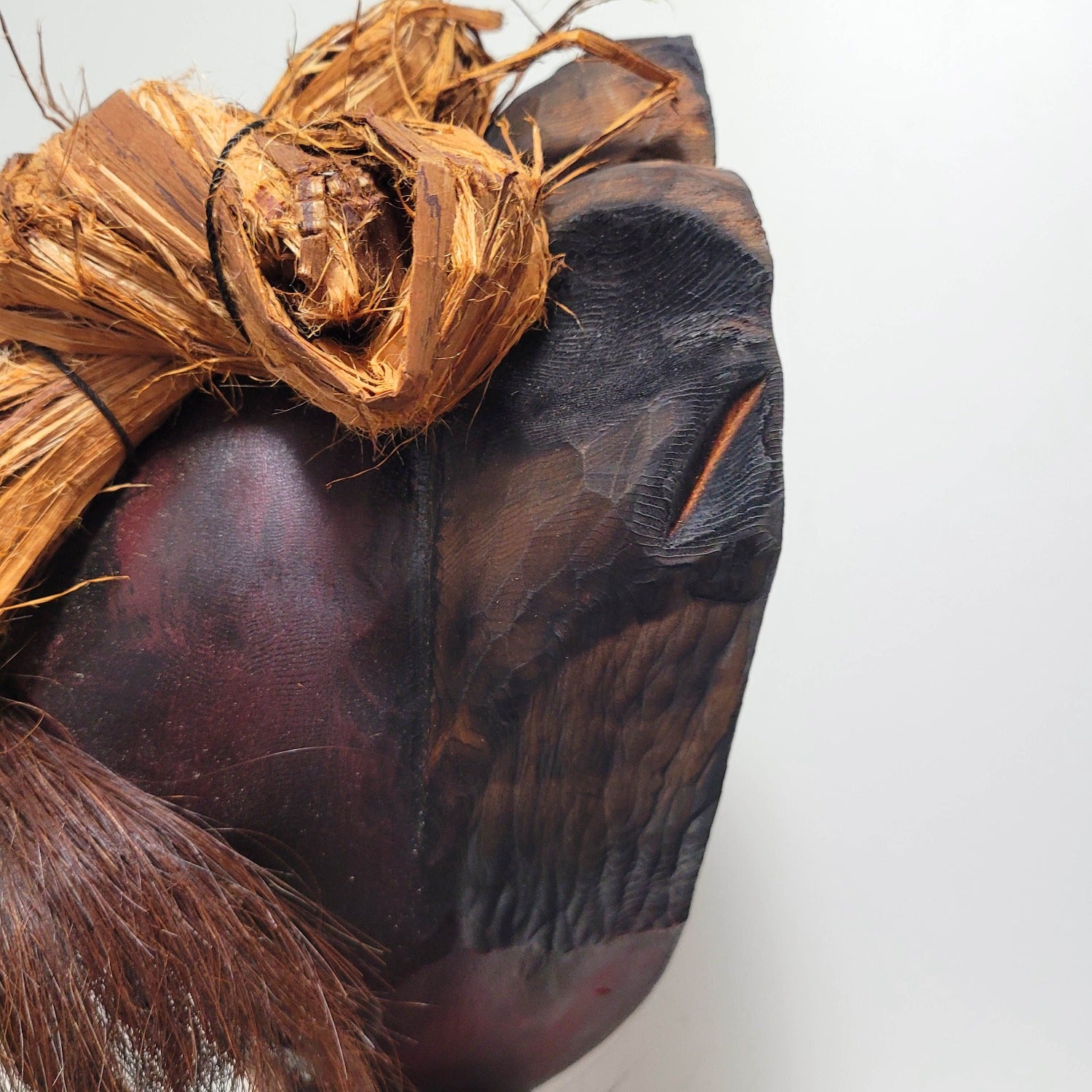 Wild Man of the Woods or Bukwas Mask by Kwakwaka'wakw artist Talon George