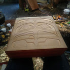 Cedar Bentwood Box by Kwakwaka'wakw carver Bruce Alfred