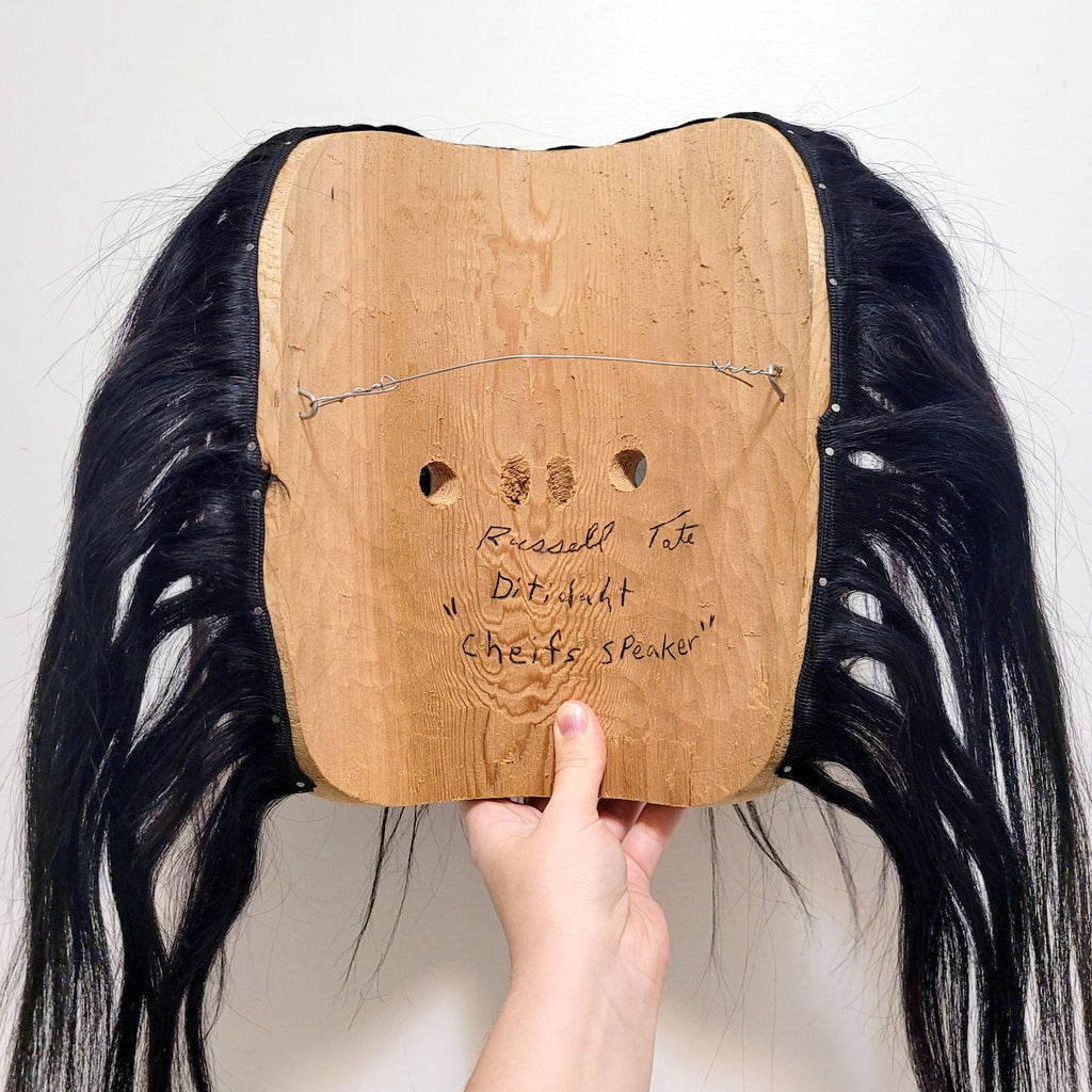Chief Speaker Portrait Mask by Nuu-chah-nulth carver Russell Tate