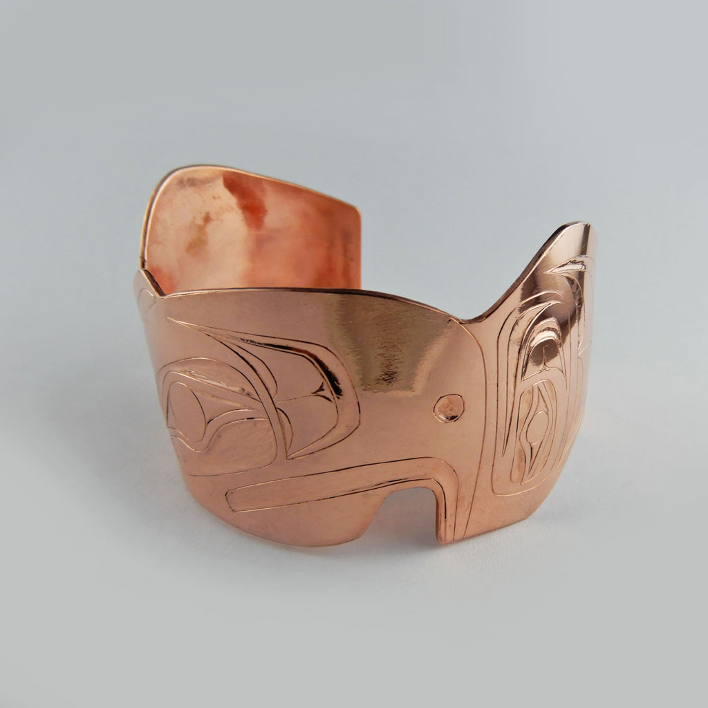 First Nations Copper Eagle Bracelet by Haida artist Andrew Williams