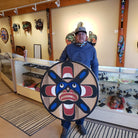 Custom Sandblasted Cedar First Nations Panels by Kwakiutl artist Trevor Hunt