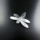 Silver and Turquoise Dragonfly Pendant by Cree artist Justin Rivard