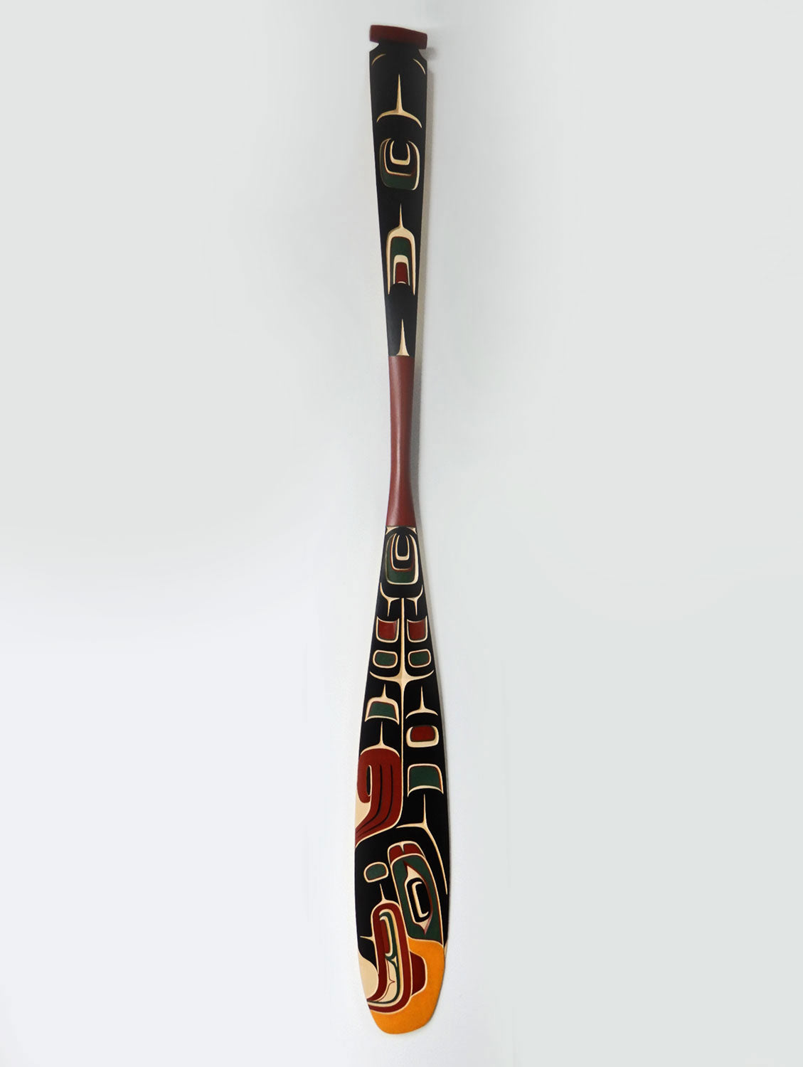 Cedar Eagle Paddle by Kwakwaka'wakw carver Kevin Cranmer