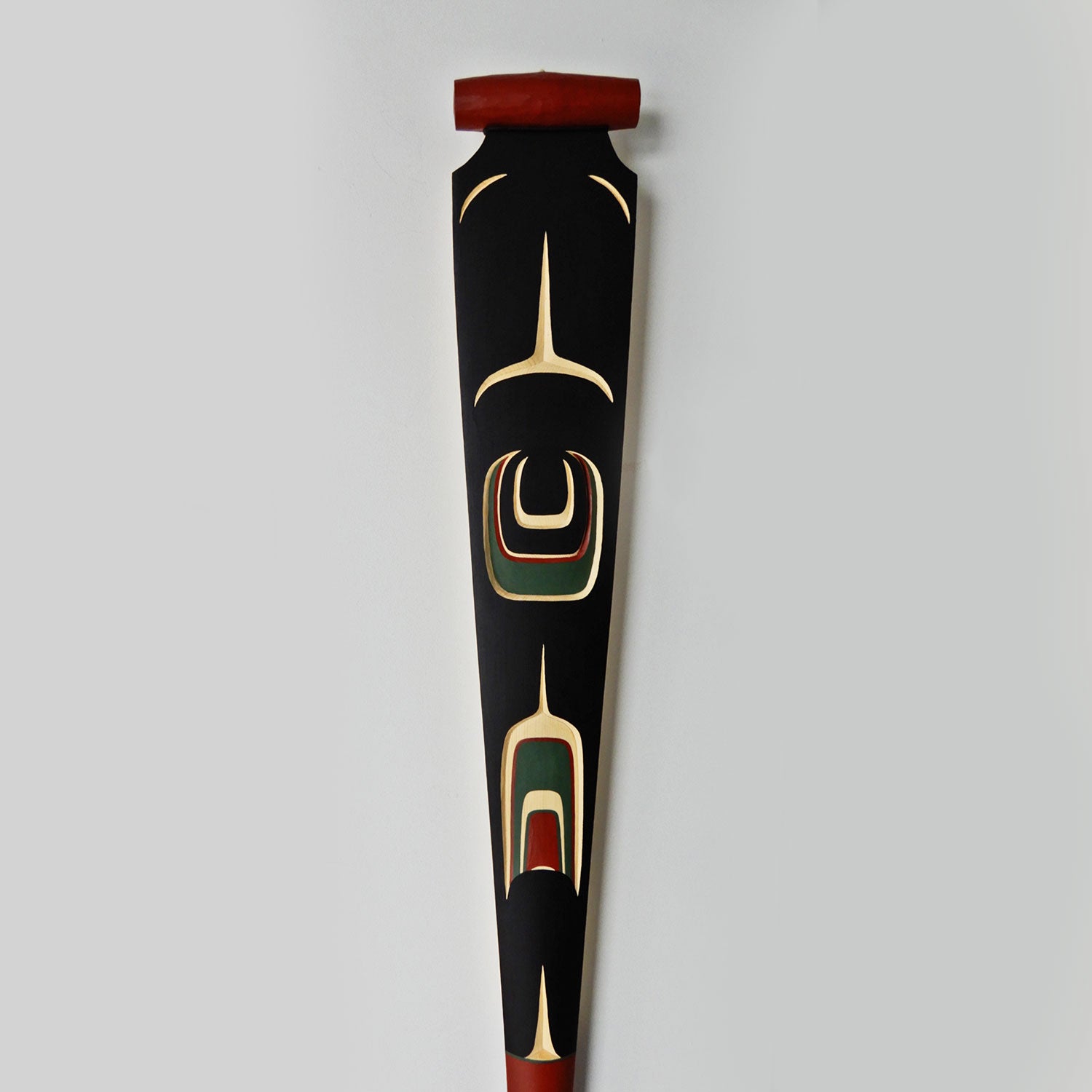 Cedar Eagle Paddle by Kwakwaka'wakw carver Kevin Cranmer