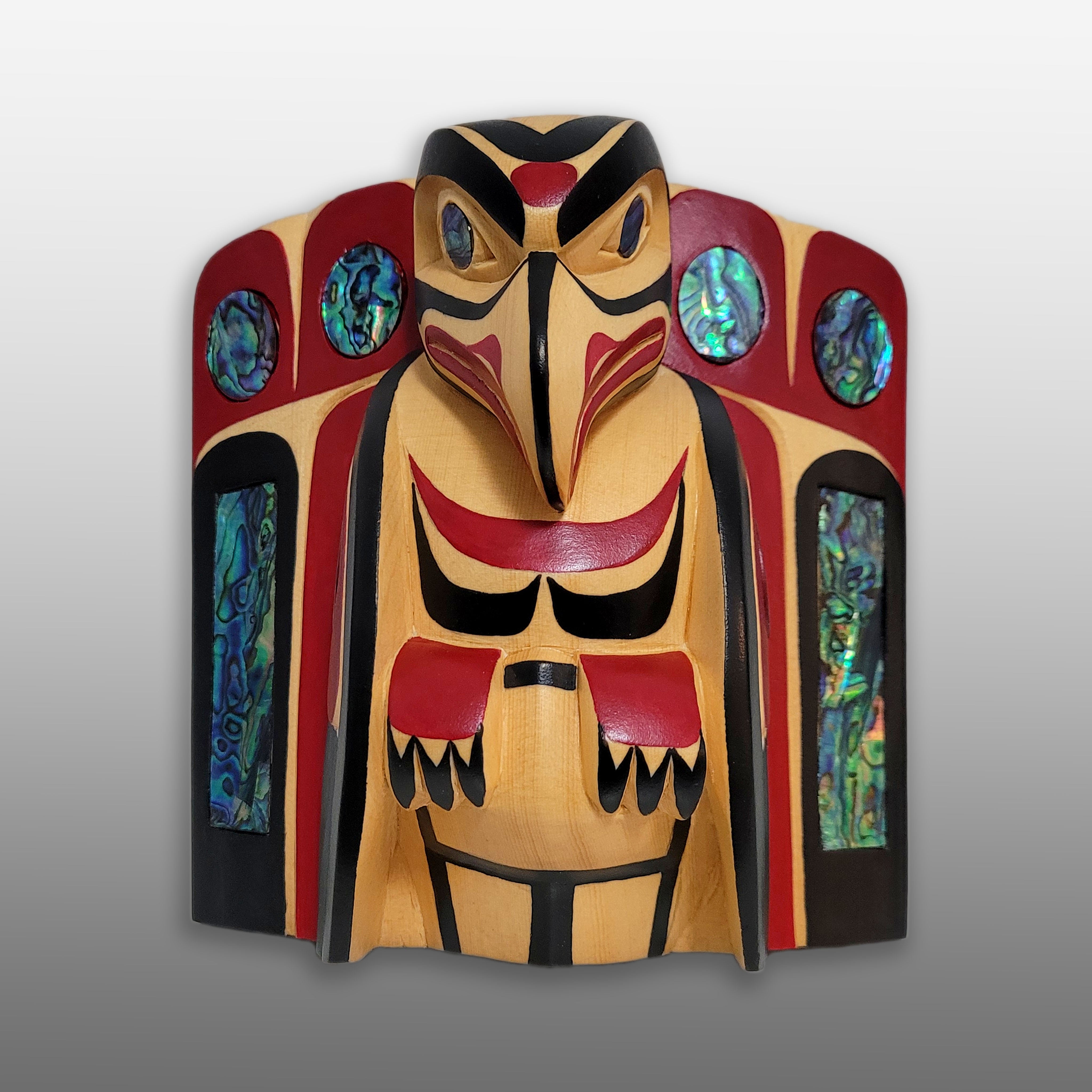 Frontlets Picture Eagle Frontlet by Kwakwaka'wakw artist Greg Henderson – Spirits of the ...