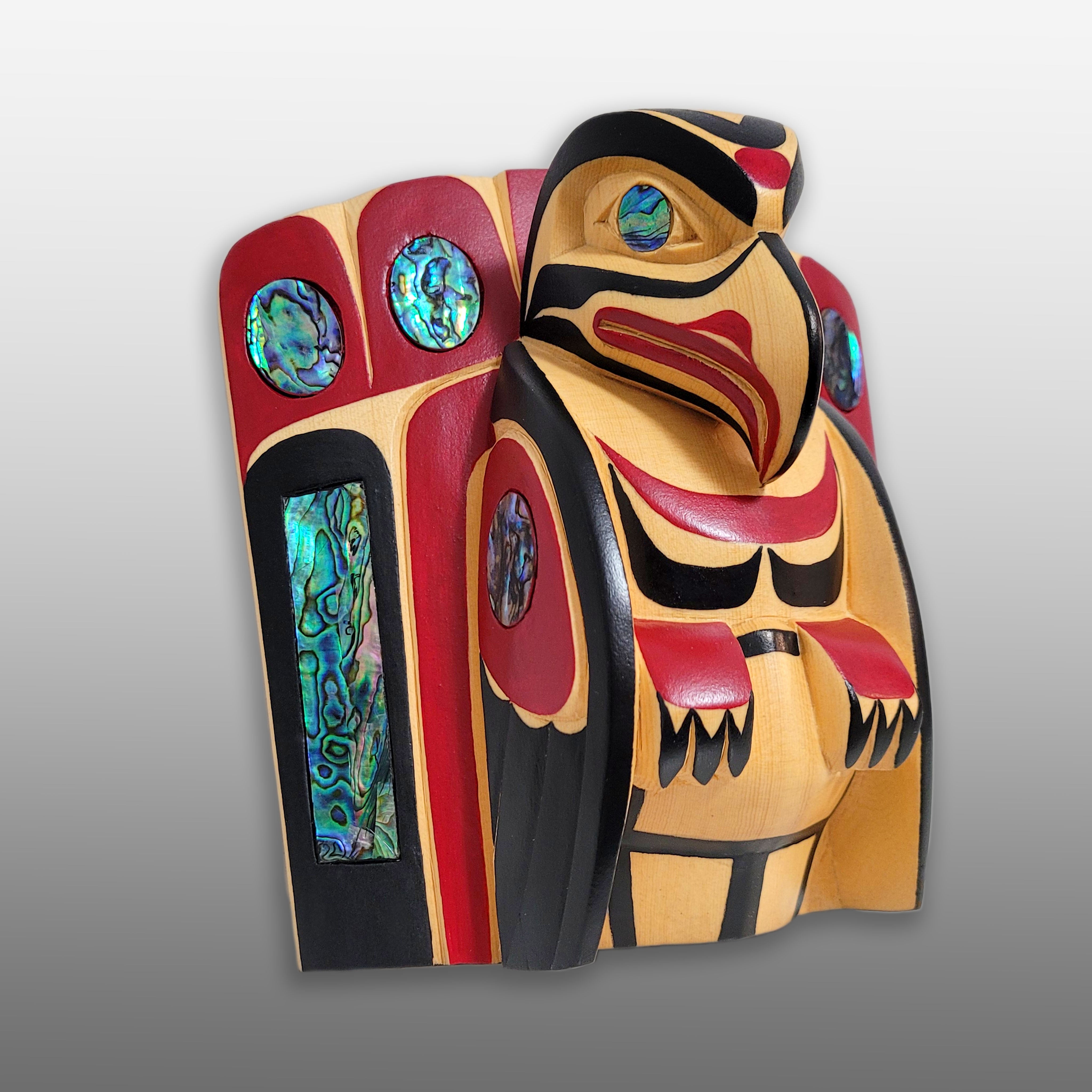 Frontlets Picture Eagle Frontlet by Kwakwaka'wakw artist Greg Henderson – Spirits of the ...