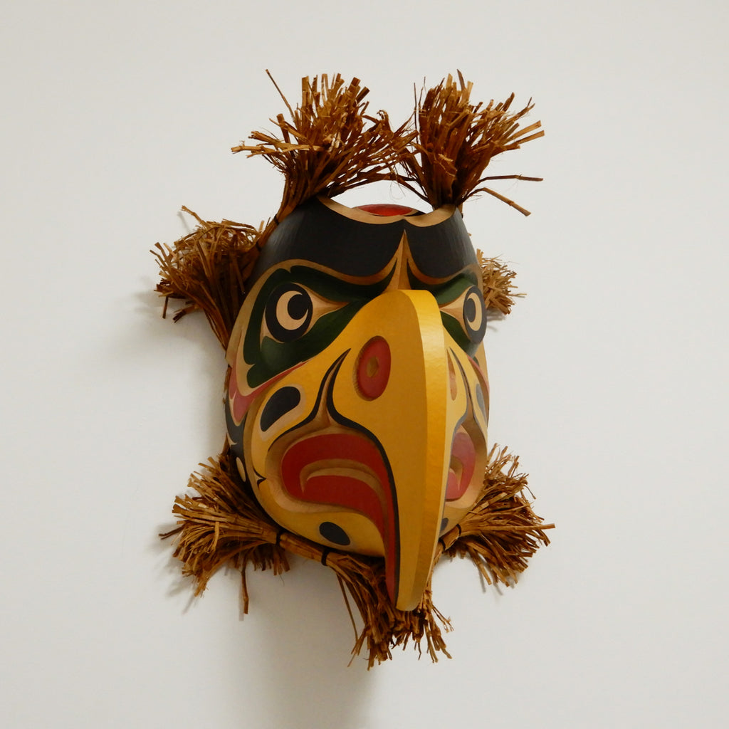 First Nations Eagle Mask by Kwakwaka'wakw carver Junior Henderson