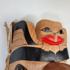 Large Eagle and Frog Mask by Haida carver Lyle Campbell