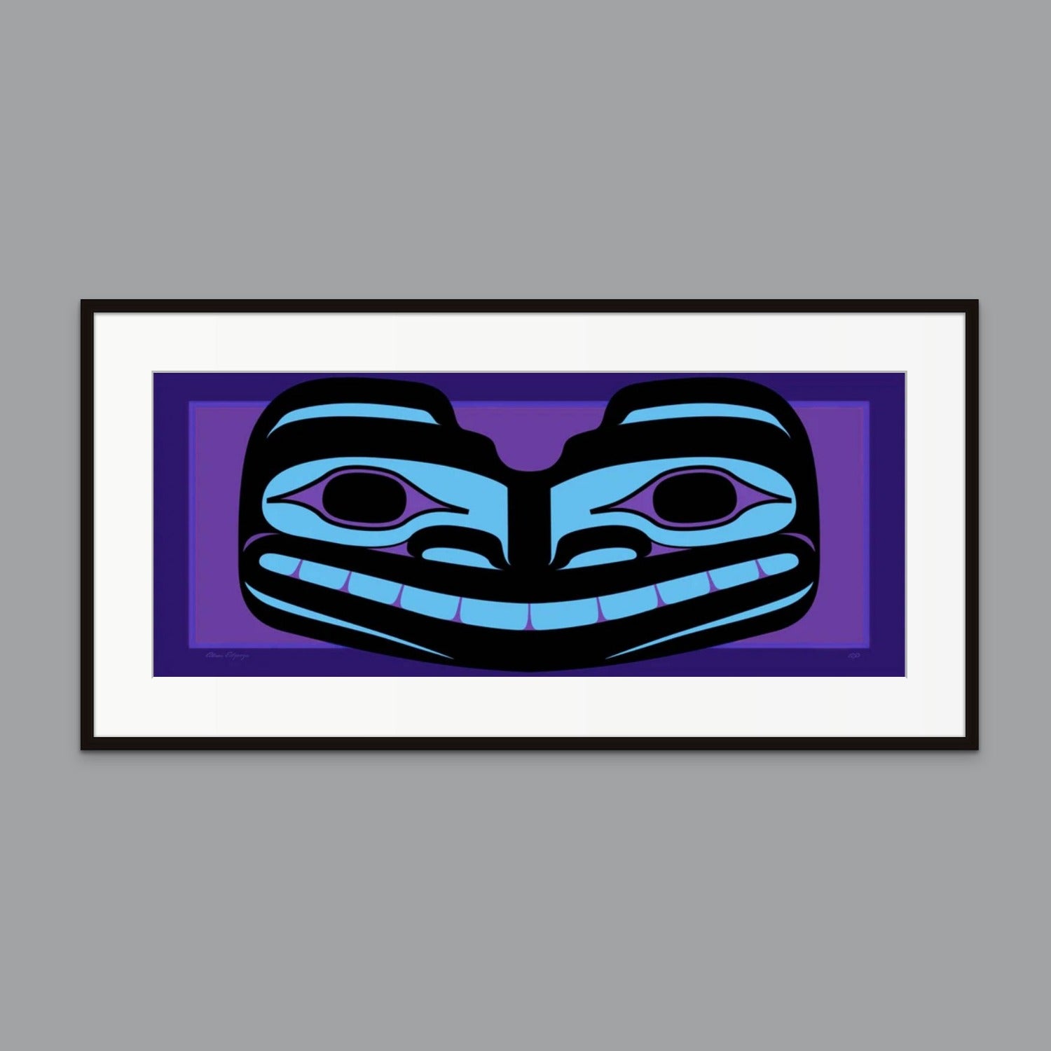 Electric Potlatch Print by Tahtlan artist Alano Edzerza