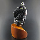 Argillite First Man Rattle Pendant by Haida artist Darrell White