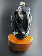 Argillite First Man Rattle Pendant by Haida artist Darrell White