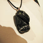 Argillite First Man Rattle Pendant by Haida artist Darrell White